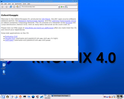 KNOPPIX desktop